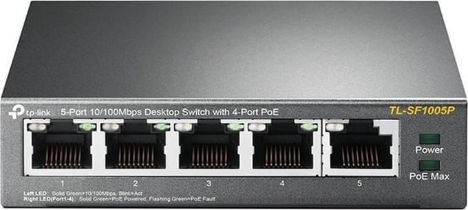 TP-LINK TL-SF1005P TL-SF1005P Netwerk switch 5 poorten 1 GBit/s PoE-functie