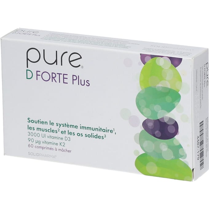 Pure® D Forte Plus 60 Kauwtabletten
