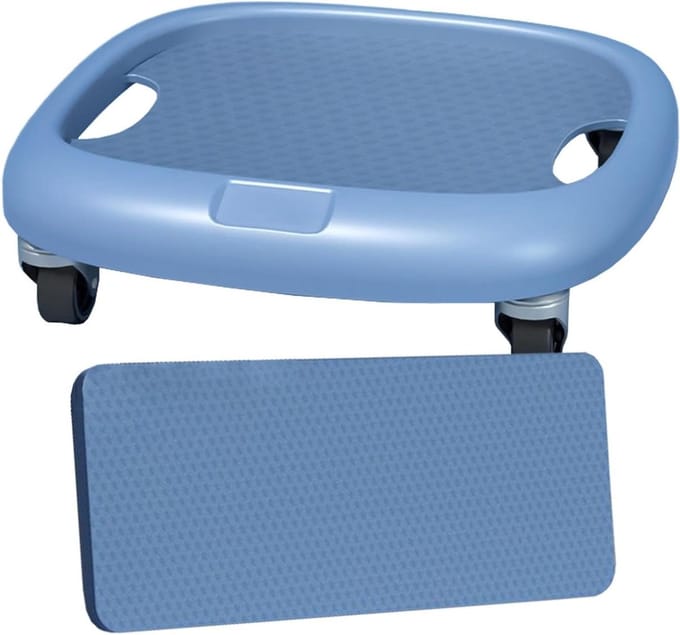 Buikspierwiel - Core Trainer Trainingswiel - Core Training - 360 Graden Rotatie - 28 cm Diameter - Blauw