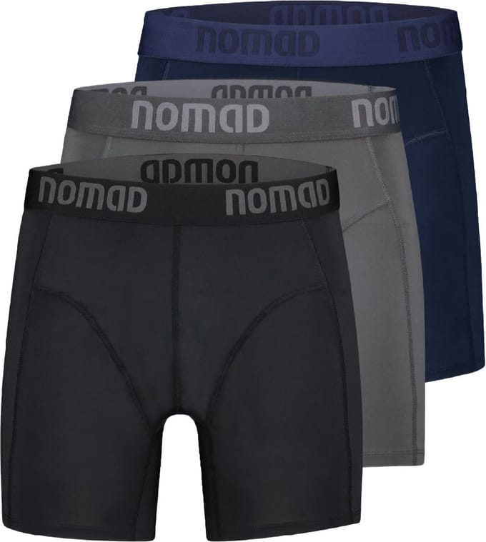 NOMAD® Boxershorts Heren 3 Pack | Maat S | Comfortable Active Sport Boxershort | Boxers Heren | Lichtgewicht