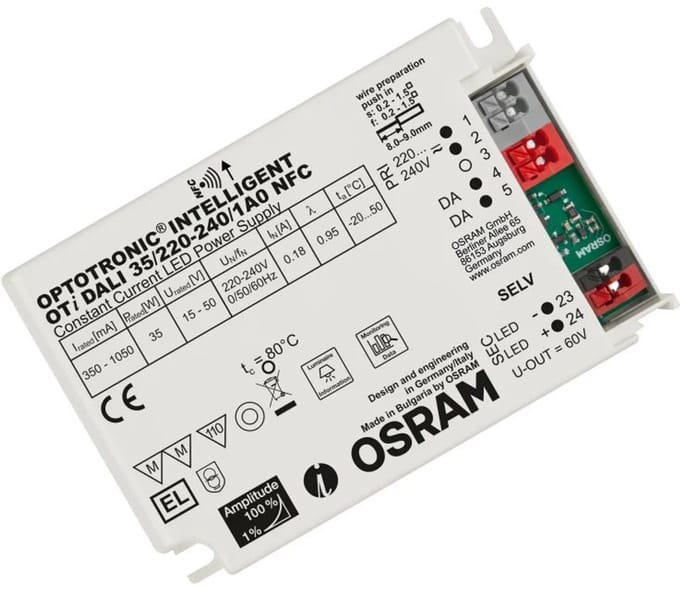 Osram Optotronic Intelligent opti dali 35/220-240/aA0 NFC led driver