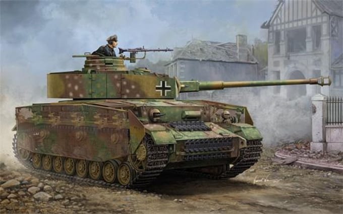 Trumpeter Modelbouwpakket Militaire voertuigen - 00921 German Pzkpfw IV Ausf.J Medium Tank Plastic - 1:16 - Modelbouw