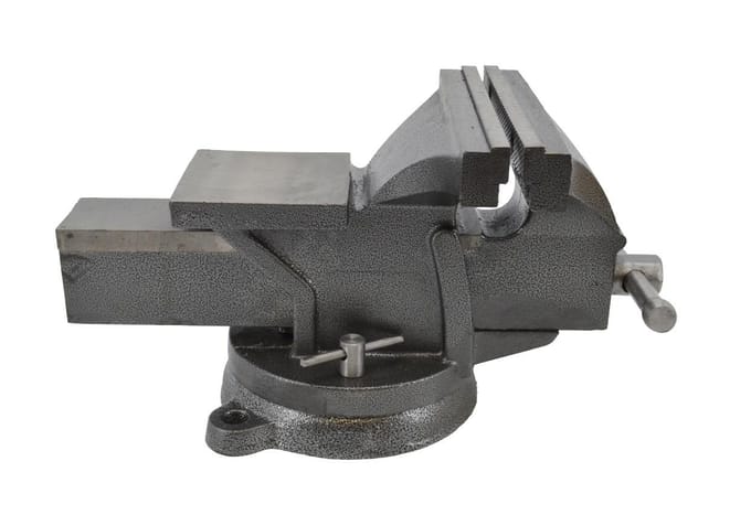 Awtools AW24209 - Draaibare Bankschroef - Licht Type - 200 mm - 360° Basis
