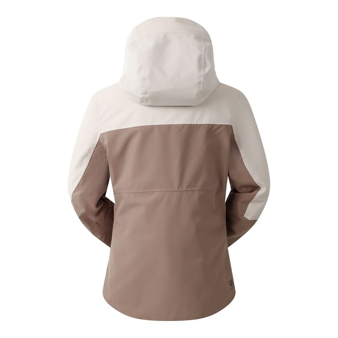 Dare 2B Dames/Dames Iced Waterdichte Ski jas (Grijze morgen/dennenbast)