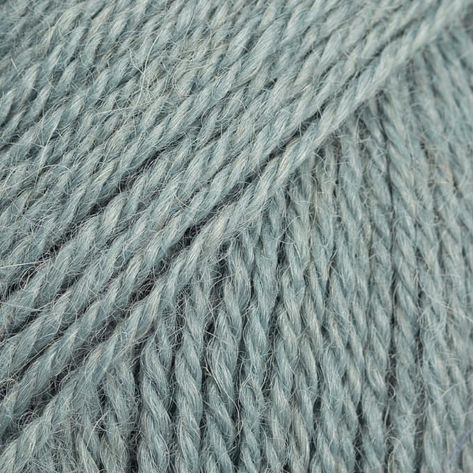 DROPS Alpaca Uni Colour - 7139 mineraalblauw - Wol Garen