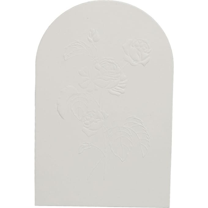 50 stuks Parfum Testpapier Wegwerp Bloempatroon Geurclassificatie Essentiële Olie Testen white