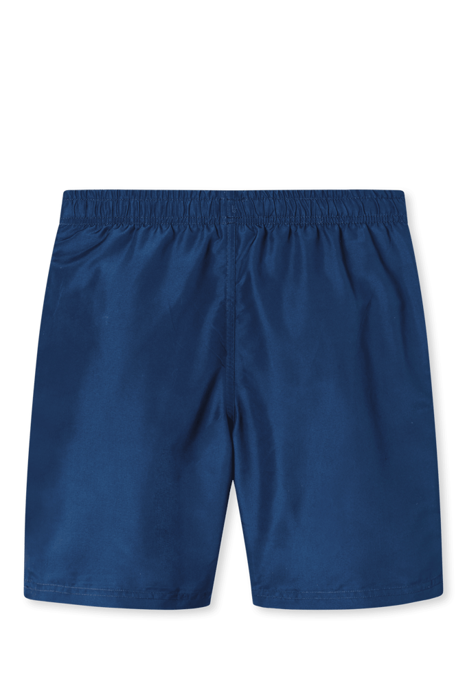 Zwemshort van geweven stof, navy - aquablauw 152