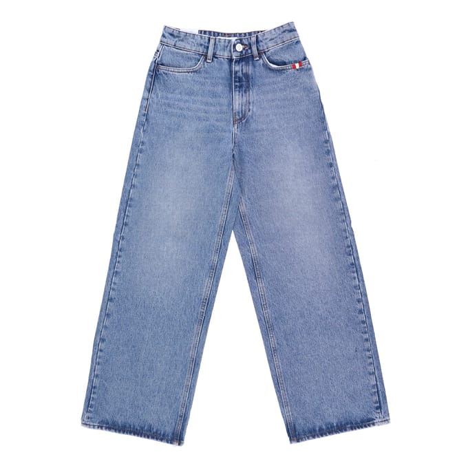 Damesjeans Linda Denim Used Cut