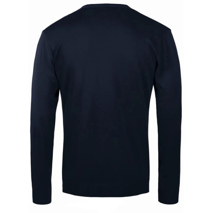 SOLS Heren Gouden Gebreid V Hals Vest (Marine)