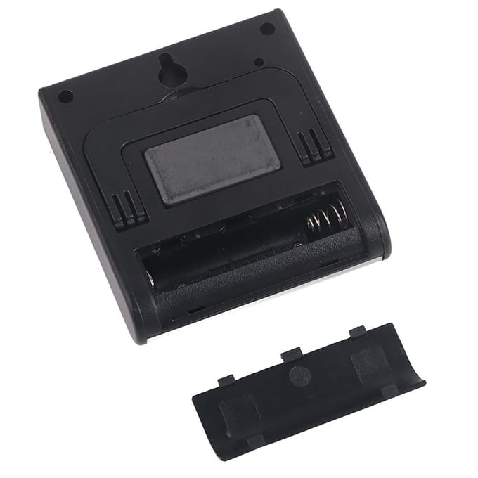 Digitale Keukentimer Desktop Wandmontage Timer Wekker Met Luid Alarm Groot Cijfer gray