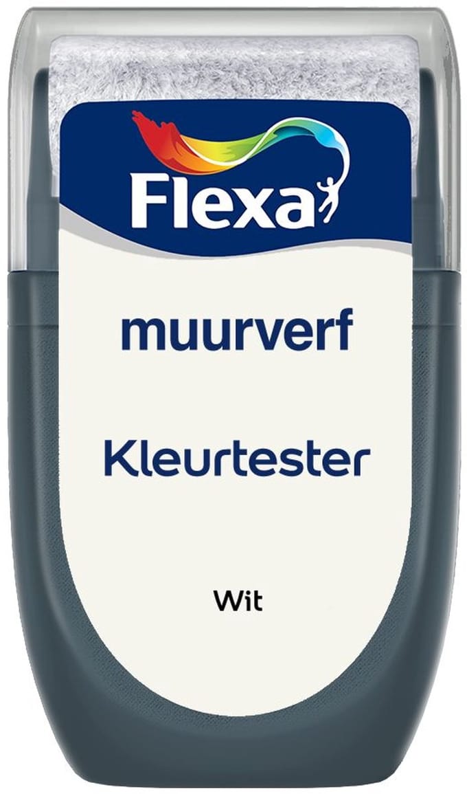 Flexa - Kleurtester Muurverf - Wit - 30 ML - Mengverf - 0.03L