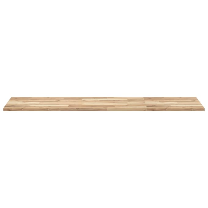 vidaXL - Wastafelblad - 140x50x2 - cm - onbehandeld - massief - acaciahout