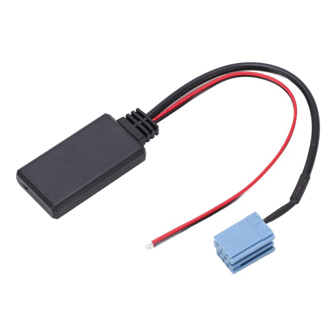 8-Pin Bluetooth Module AUX IN Kabel Adapter Plug and Play Vervanging voor Blapunkt CD-speler black