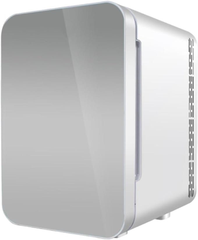 Mini Koelkast - Compacte Koelkast - Drankjes Koelen - Multifunctionele Opslag - 22L - Zilver