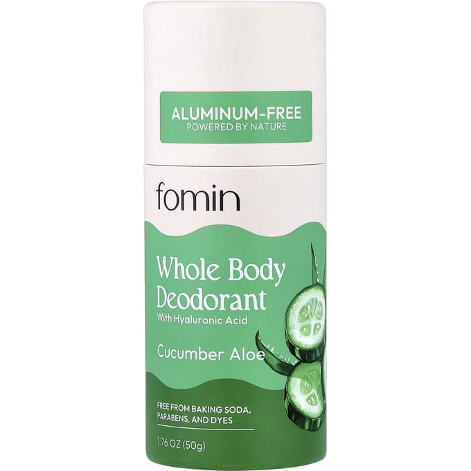 Fomin, Déodorant Corps Entier, Concombre Aloès, 50g (1,76 oz) white