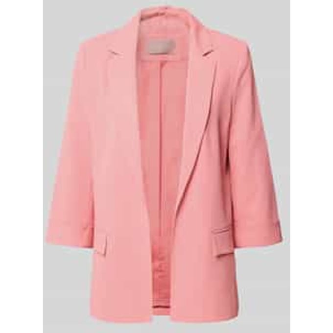 relaxed fit blazer met klepzakken
