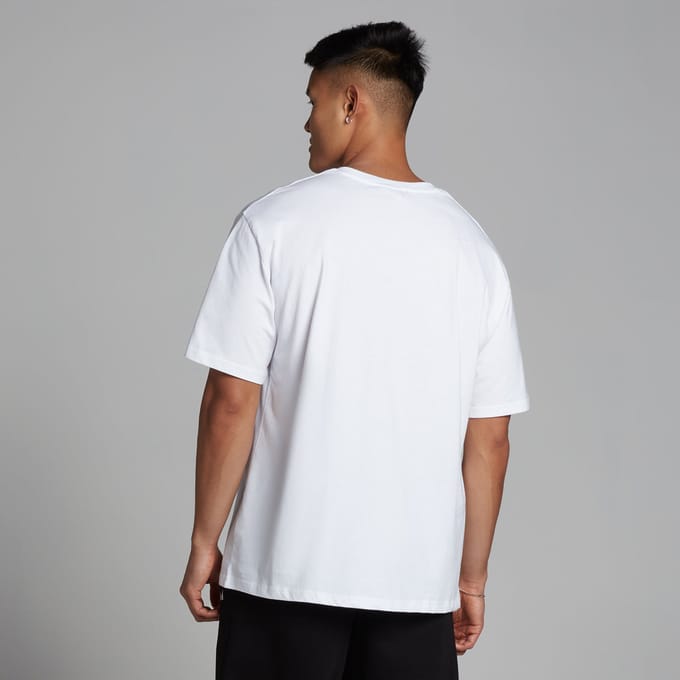 MP Rest Day oversized T-shirt voor heren - Wit - S