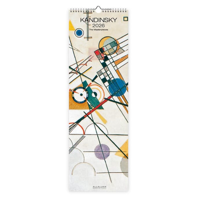 Kandinsky Slimline kalender - 2026