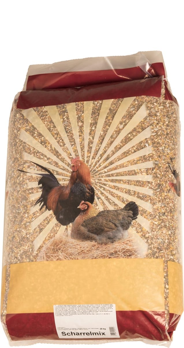 Voerwaarts - Gemengd graan met hele mais - Kippenvoer - 20kg