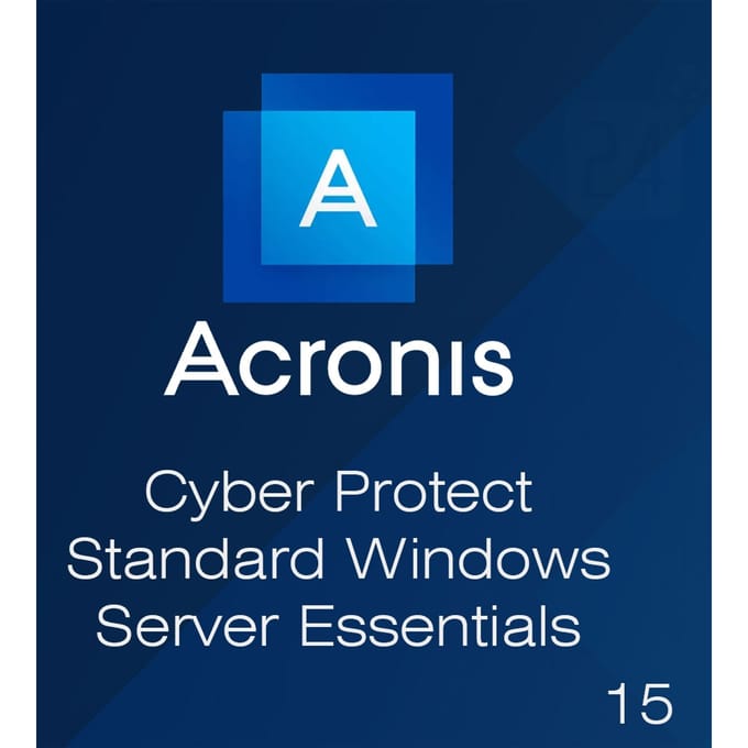 Acronis Cyber Protect Standard Windows Server Essentials Corporate 5 Jaar Vernieuwing