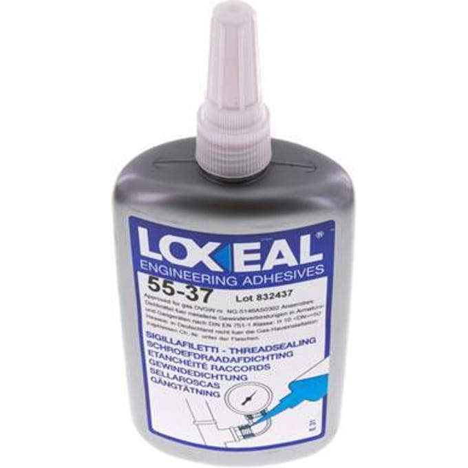 Loxeal 55-37 Rood 250 ml Schroefdraad Afdichting
