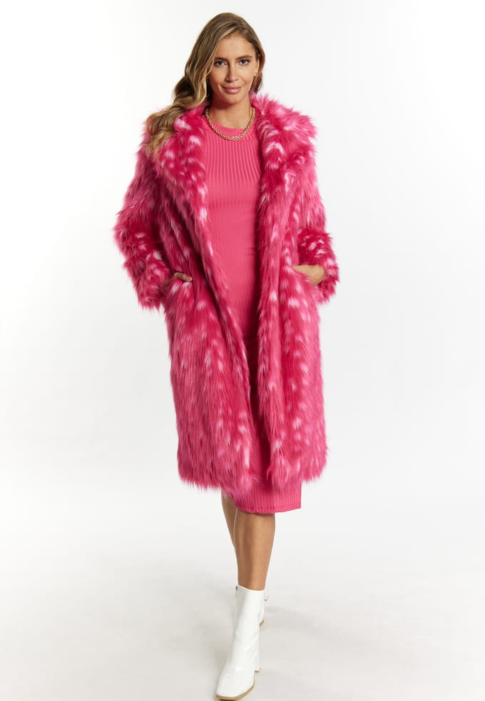Faina Bontjas Dames roze wit