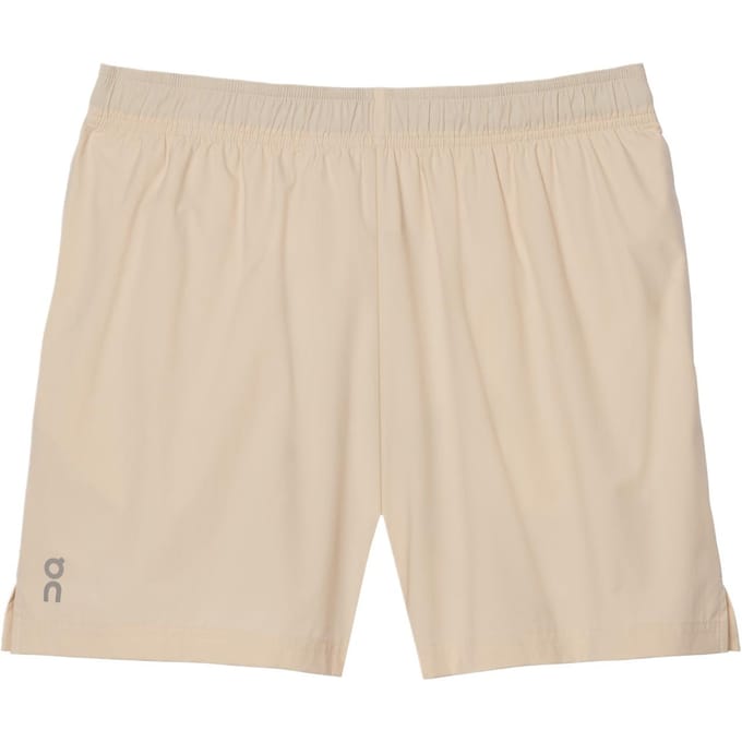 On Core 5 Inch Shorts Dames Shorts Zand 1WF11050554 M white