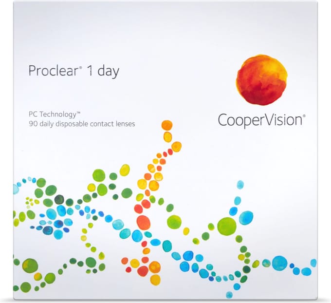 +5.00 - Proclear® 1 day - 90 pack - Daglenzen - BC 8.70 - Contactlenzen