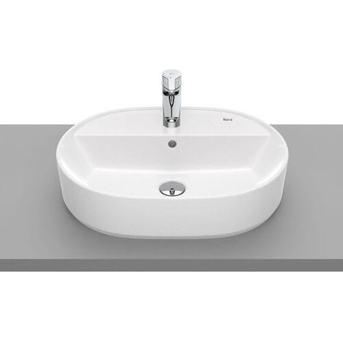 Roca The Gap countertop washbasin, oval 55 cm A3270Y0000