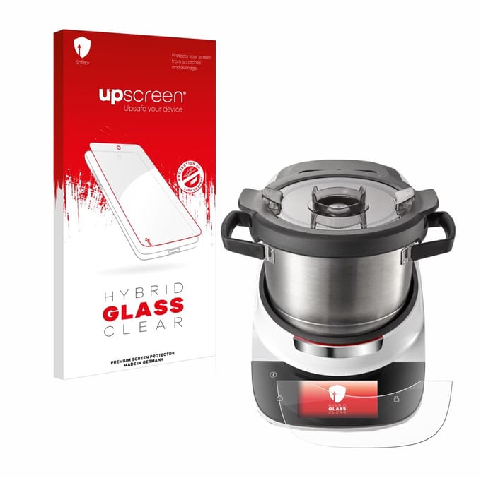 upscreen - Screenprotector voor Bosch Cookit - Folie Beschermfolie Beschermglas transparant