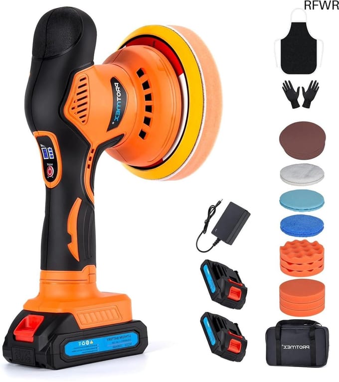 Poetsmachine Auto - Polijstmachine - Schuurmachine - Onderhoud