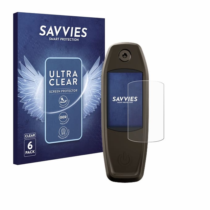 Savvies - Screenprotector voor Specialized Mastermind TCU - Folie Beschermfolie transparant 6 Stuks
