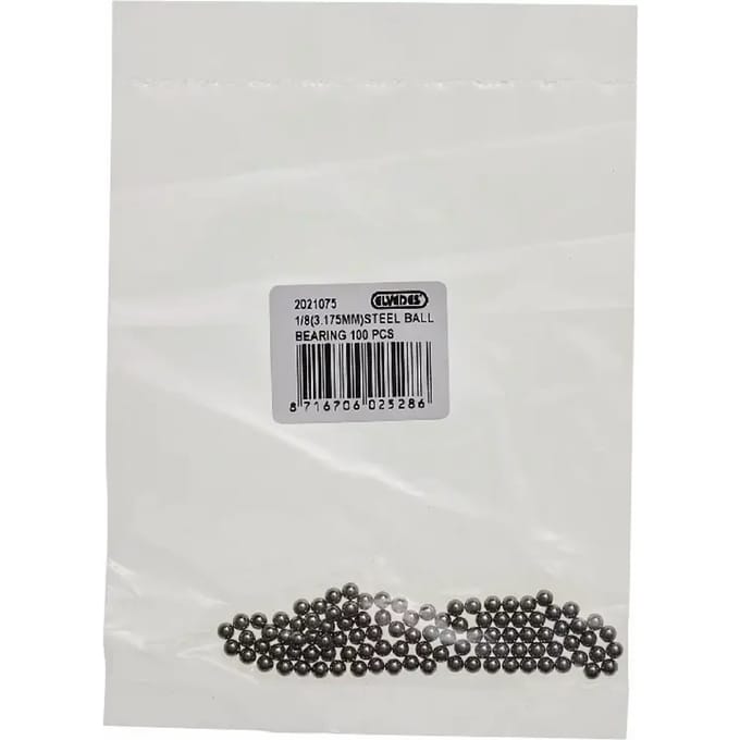 Elvedes Stalen kogels ⅛ 3,2mm (100st)