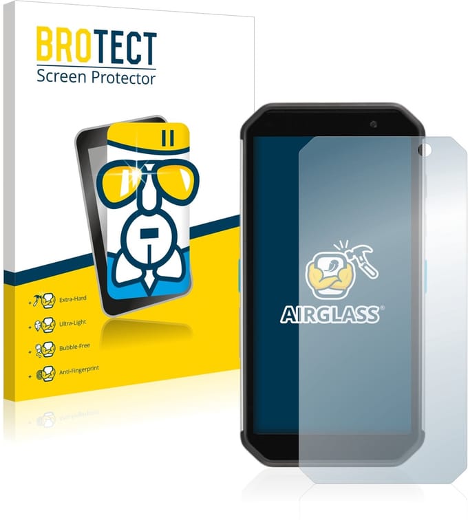 Screenprotector voor Almex AiM TC601 Beschermglas transparant