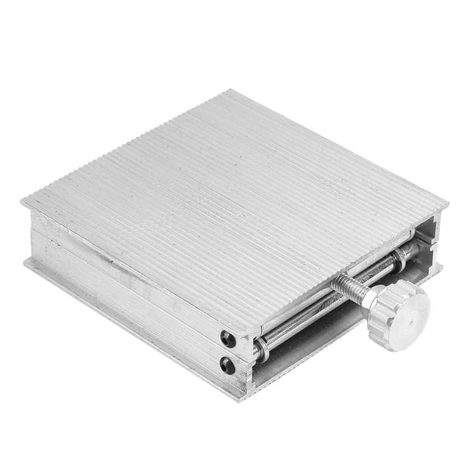 90*90mm laboratoriumliftplatform, universeel laserniveau, 90mm verstelbare liftstandaard white