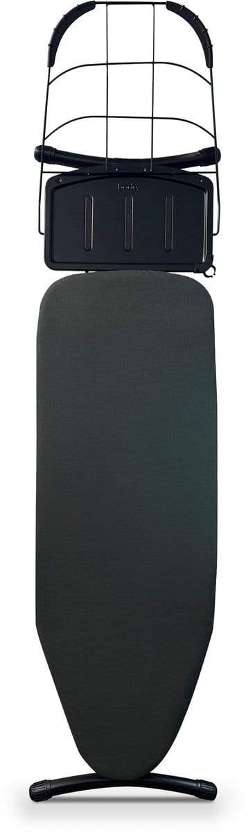 Bodo® - Strijkplank Ascend Elite - Stoomunithouder - 122 x 43 cm - Uitklapbaar Rek - Charcoal Black