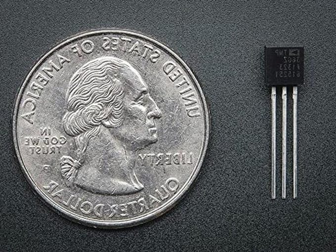 Temperatuursensor - Analoge sensor - Omgeving meten - Groot bereik - 8x12x0.5 cm - Niet gespecificeerd