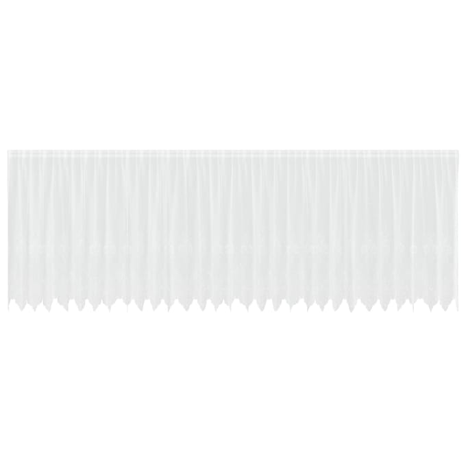 vidaXL Kantgordijn Wit 140 x 750 cm Polyester