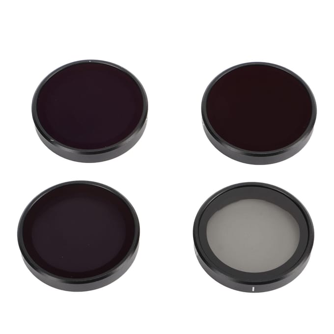 Actiecamera Lensfilter Magnetisch Optisch Glas CPL ND8 ND16 ND32 Filterset voor DJI Osmo Action3 gray