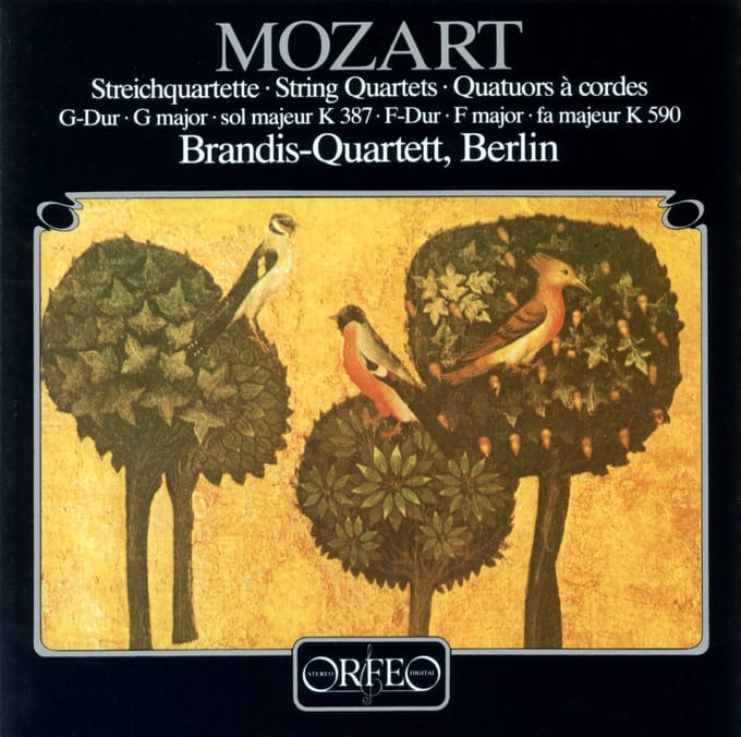 Brandis-Quartett - Mozart: Streichquartette Kv 387,590 (CD)