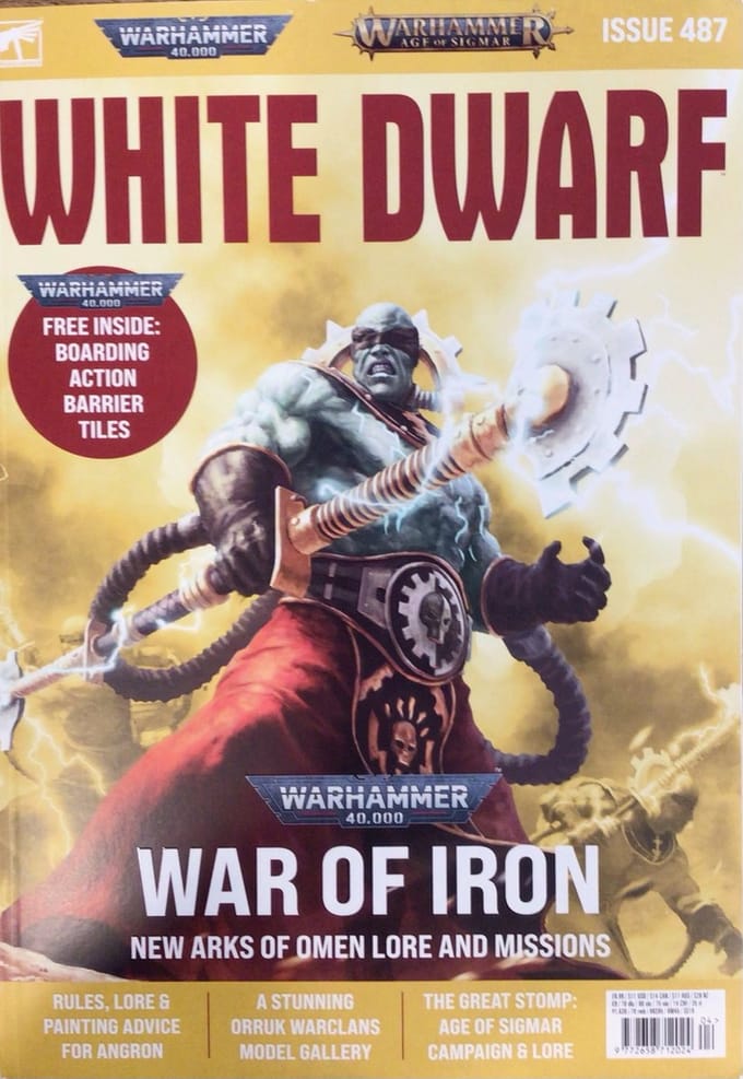 White Dwarf Magazine, issue 487
