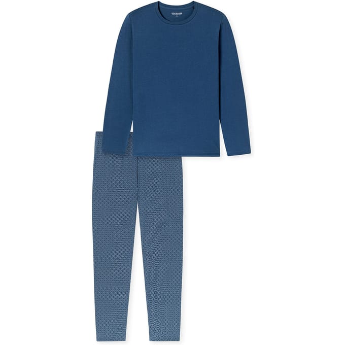 Regular fit pyjamaset in langärmelig design model 'Casual'