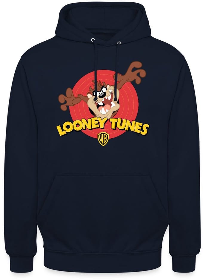 Looney Tunes Tasmanian Devil Hoodie Unisex