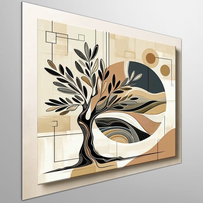 Kunstprint | Wanddecoratie | Dibond | 100 × 100 cm