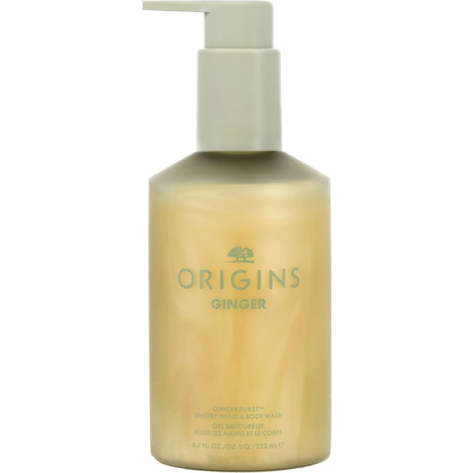 Origins Gember Burst Hand- en Lichaamswas - Verfrissende Citrusreiniger 200ml