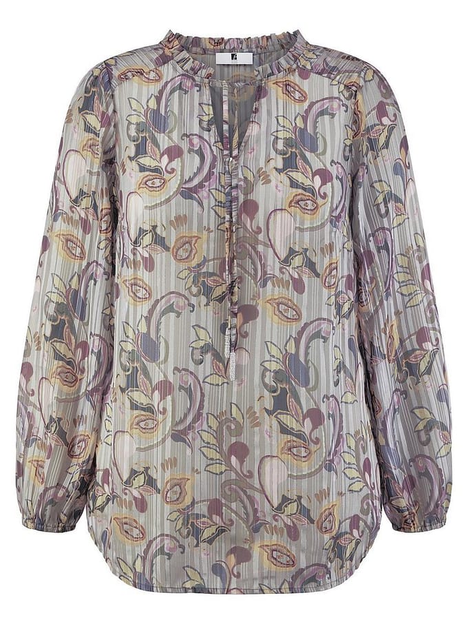 Blouse Van Emilia Lay grijs
