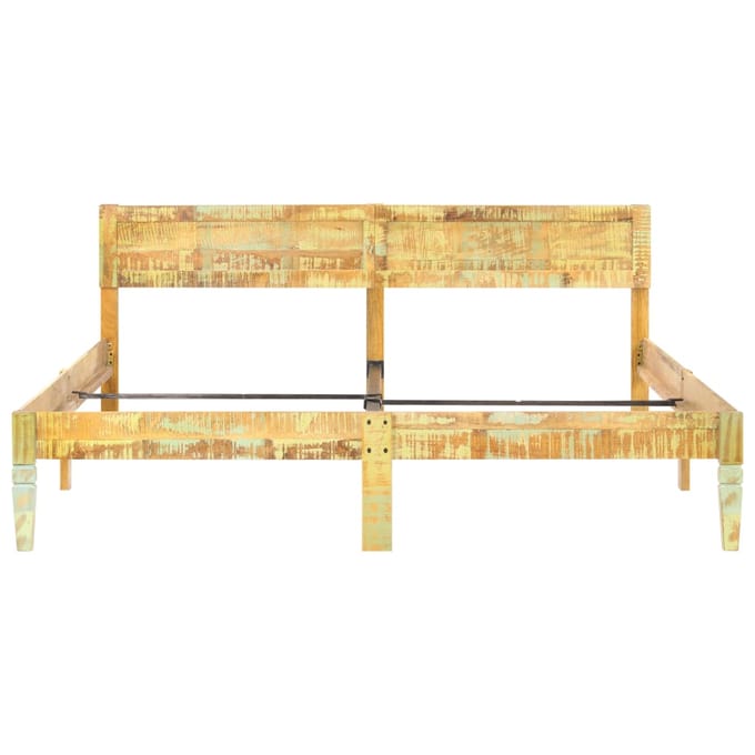 vidaXL - Bedframe - massief - gerecycled - hout - 180x200 - cm