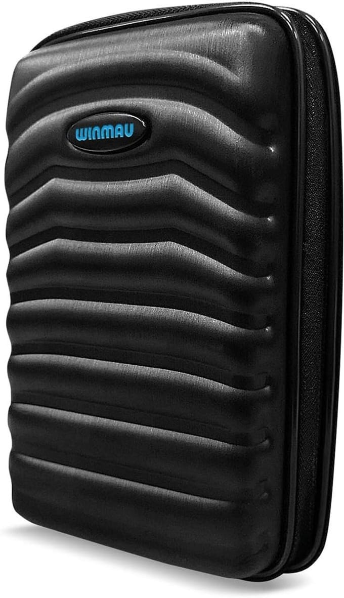 Dart Koffer - Opbergtas - Darts Opbergen - Robuuste Extra Groot - 19.5 cm - Zwart