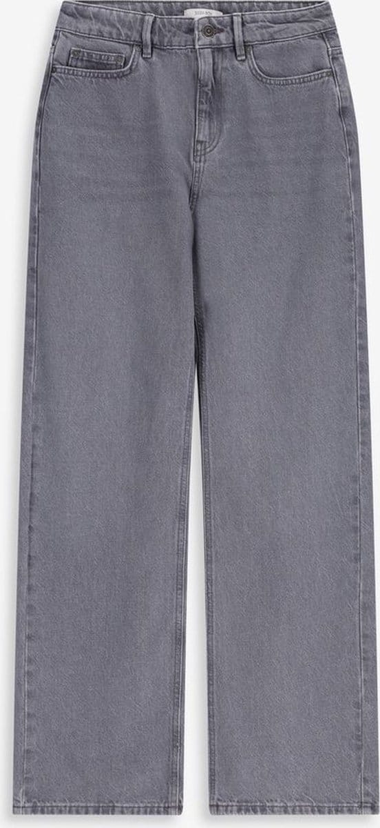 Sissy-Boy - Grijze high waist wide leg jeans