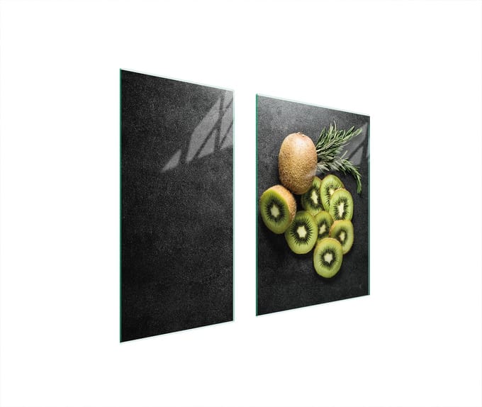 TMK ArtDeko - Snijplank - 75x52 cm - Kiwi - Gehard Glas